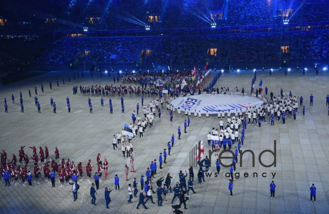 Церемония открытия Европейских игр проходит в Польше Польша Краков  21 июня 2023
